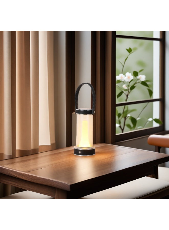 Rechargeable Leather Camping Lamp | Nordic Night Light  - Image 1