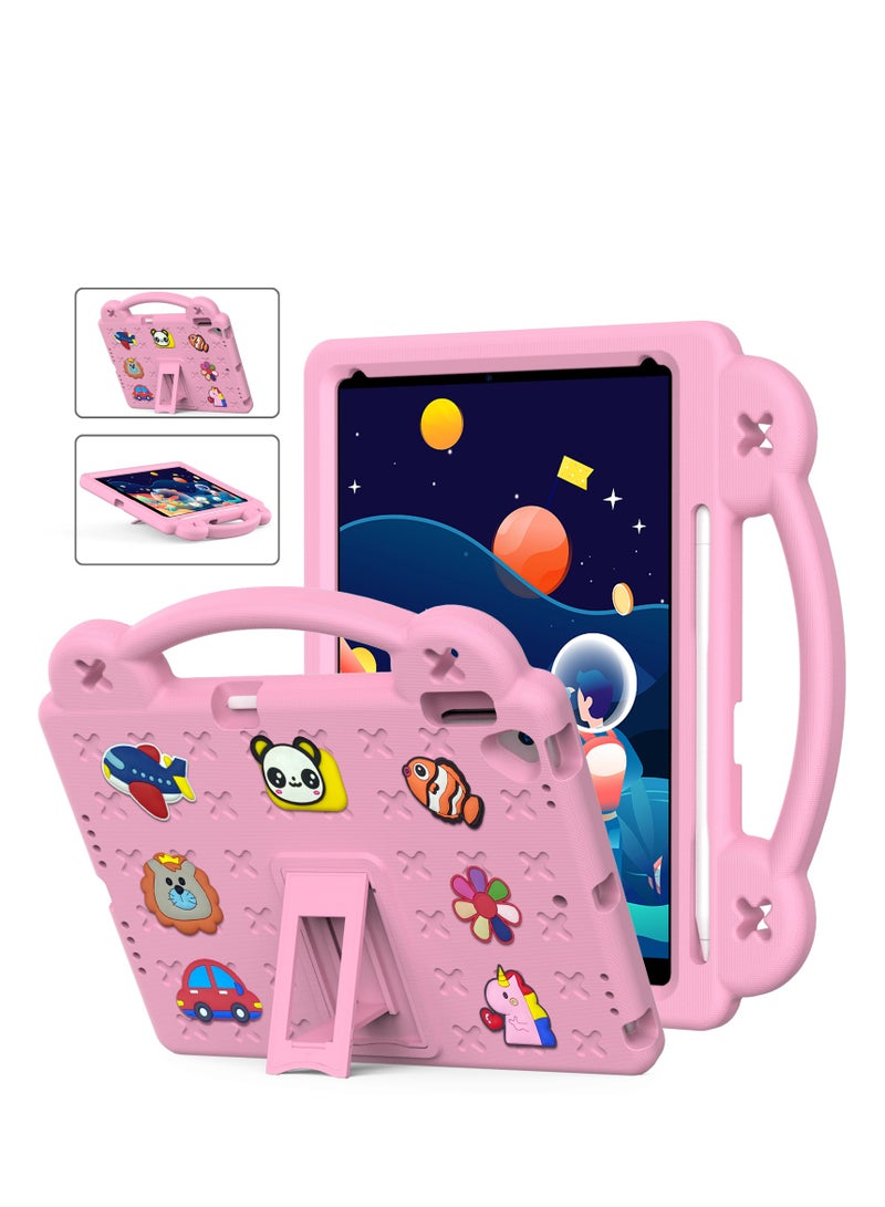 Case for iPad 10.2 inch 9th Gen 2021/8th Gen 2020/7th Gen 2019/Air 3th 10.5 inch/iPad Pro 2017 10.5 inch , Shockproof Case with Handle Stand Shoulder Strap Cute Kids Cover - Image 1