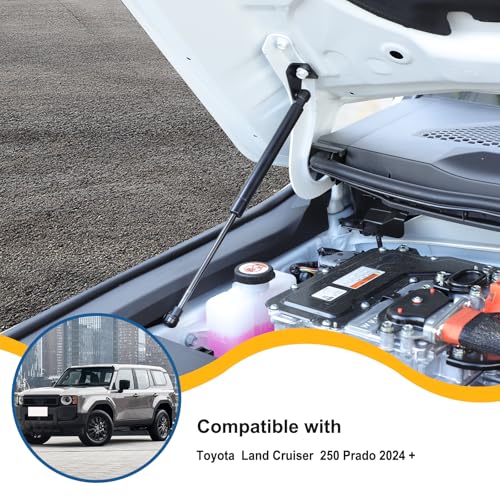 Heutamo Front Hood Lift Support Struts Compatible with Toyota Land Cruiser 250 Prado J250 LC250 2024 2025, Front Hood Struts Shocks Lift Supports Gas Springs Replacement, 2Pcs - Image 4