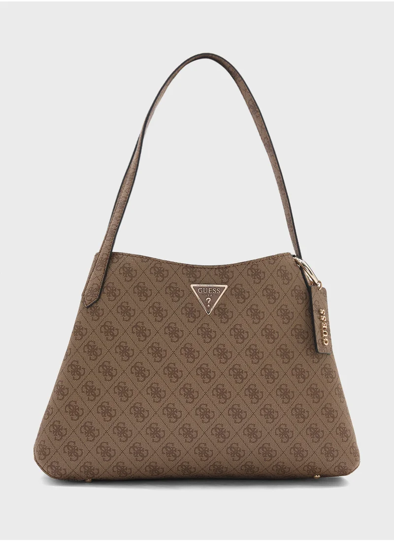 GUESS Logo Detail Sora Tote