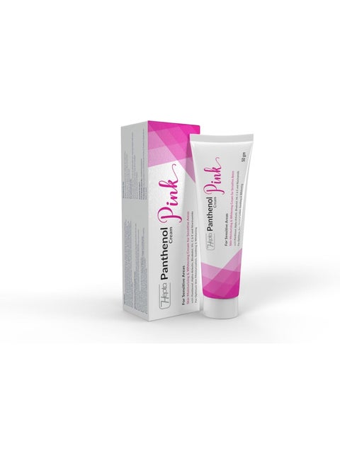 Panthenol Pink Cream – Whitening & Moisturizing Cream for Sensitive Areas 50g