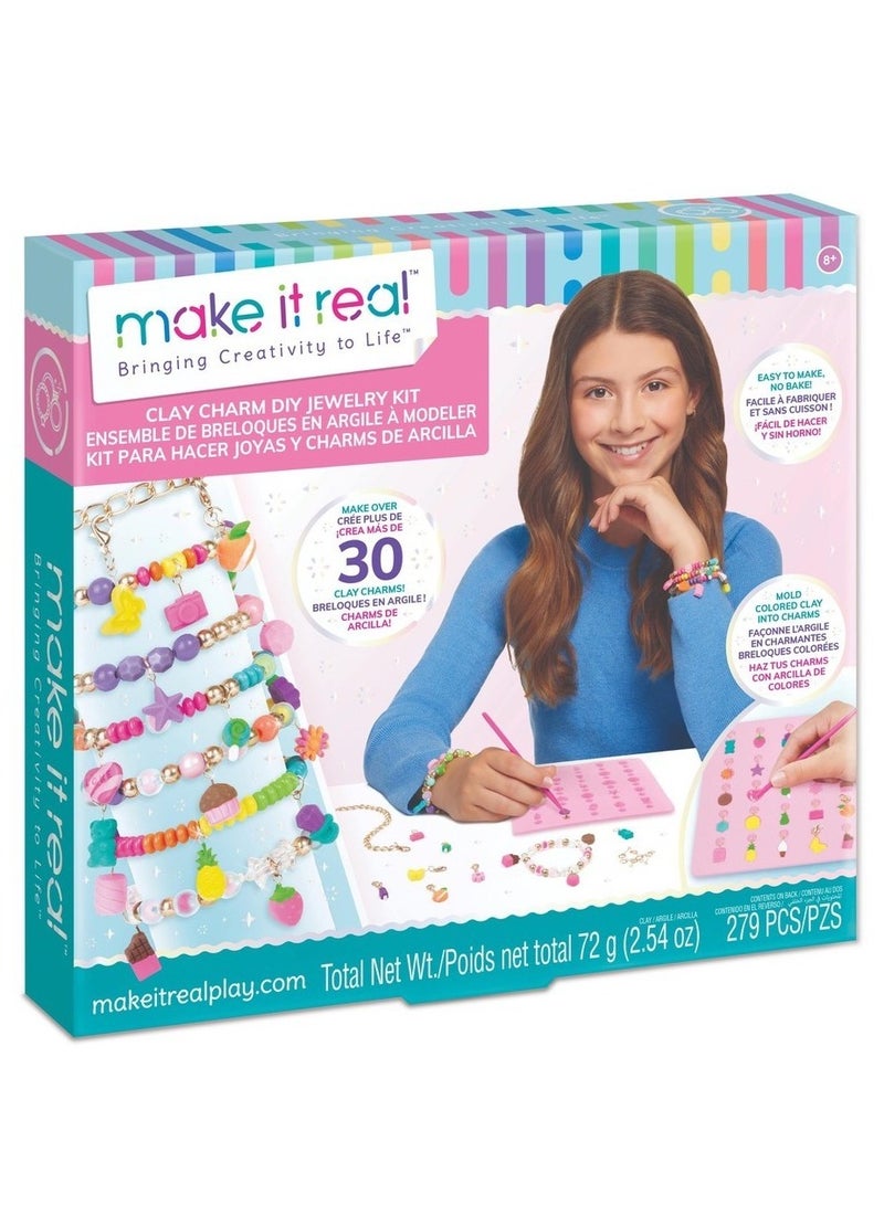 Make It Real Clay Charm DIY Jewelry Kit - Image 1