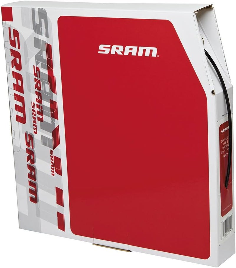 Sram MTB Pitstop Derailleur Cable Housing - 4 mm Diameter, 30 m Length, Black