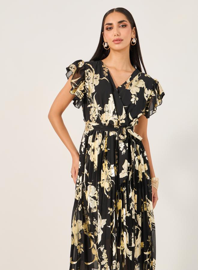 Styli Floral Print Dress  - Image 4