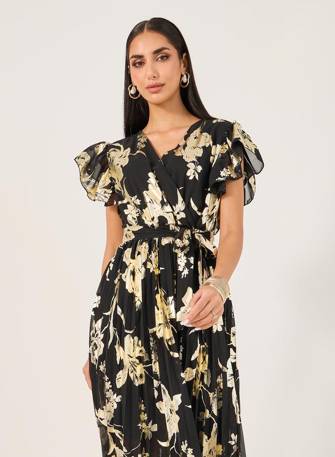 Styli Floral Print Dress  - Image 3