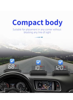 جولف لينك شاشة عرض أمامية GULFLINK (HUD) عداد سرعة السيارة G100  - Image 4