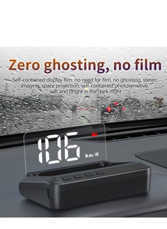 جولف لينك شاشة عرض أمامية GULFLINK (HUD) عداد سرعة السيارة G100  - Image 3