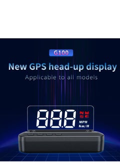 جولف لينك شاشة عرض أمامية GULFLINK (HUD) عداد سرعة السيارة G100  - Image 2
