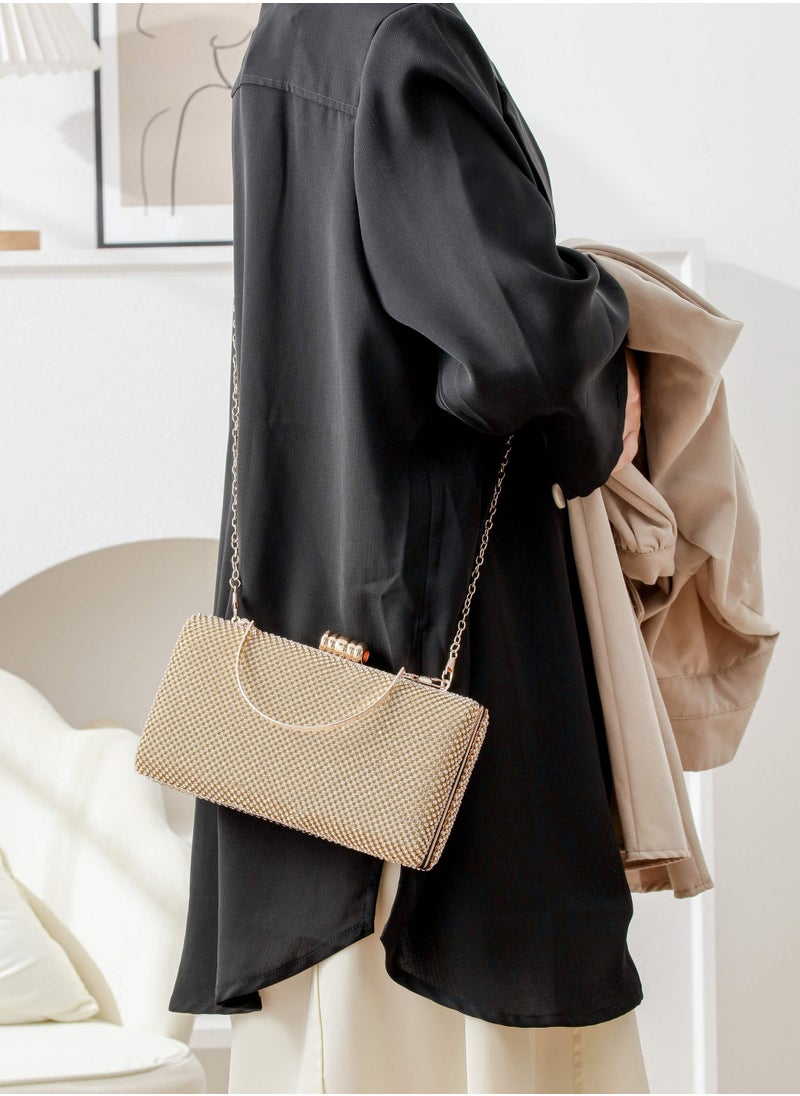 Generic - Women's Handmade Clutch Evening Bag for Party Prom Wedding - Image 1