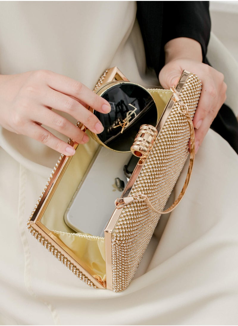 Generic - Women's Handmade Clutch Evening Bag for Party Prom Wedding - Image 1