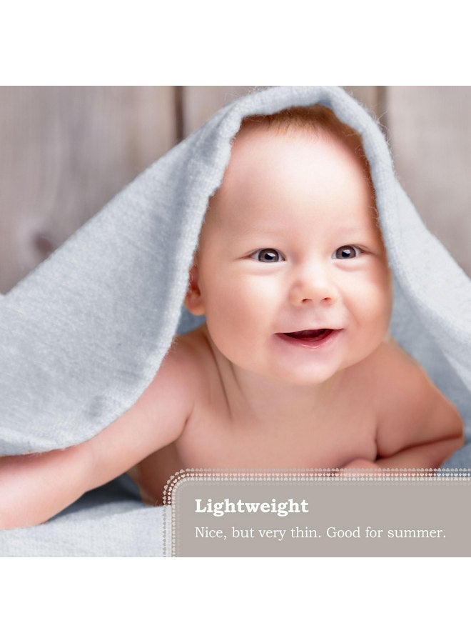 moonybaby 100% Organic Swaddle Helps to Reduce The Moro Reflex, Certified by Oeko-TEX Standard 100, 47 x 47 inches, 1 Pack, Color: Blue - Image 4