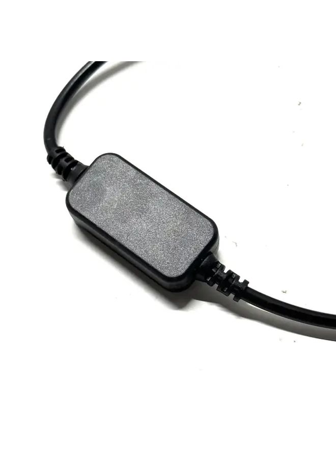 2Pcs USB C To Cigarette Lighter Adapter Cable Black Matte Finish Reinforced Connector - Image 4