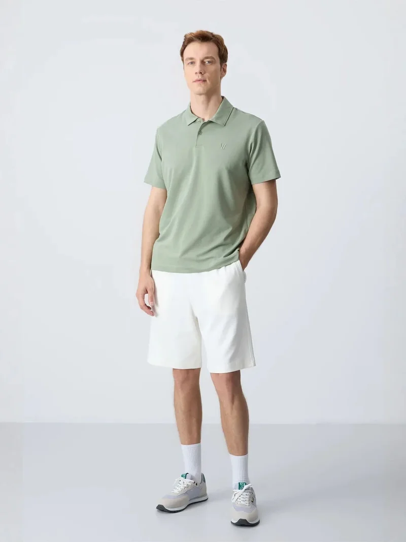 تومي لايف TOMMY Men's Cotton-Blend Sweat Shorts
