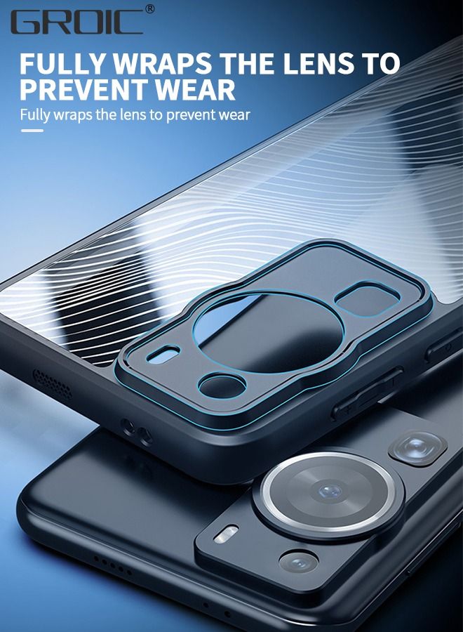 GROIC Huawei P60 Phone Case with 1-Pack Tempered Glass Screen Protector,Shockproof Bumper Phone Cover,Huawei P60 Phone Shell 6.67'' - Image 5