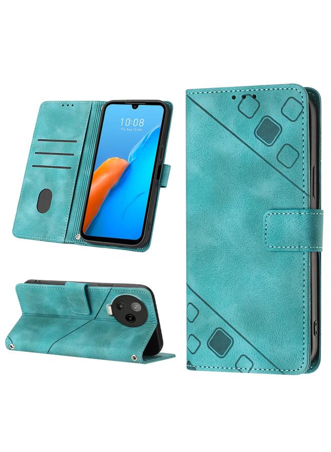 اس-توب جراب لهاتف Infinix Note 20 X676C مصنوع من الجلد المنقوش بملمس الجلد - Image 1