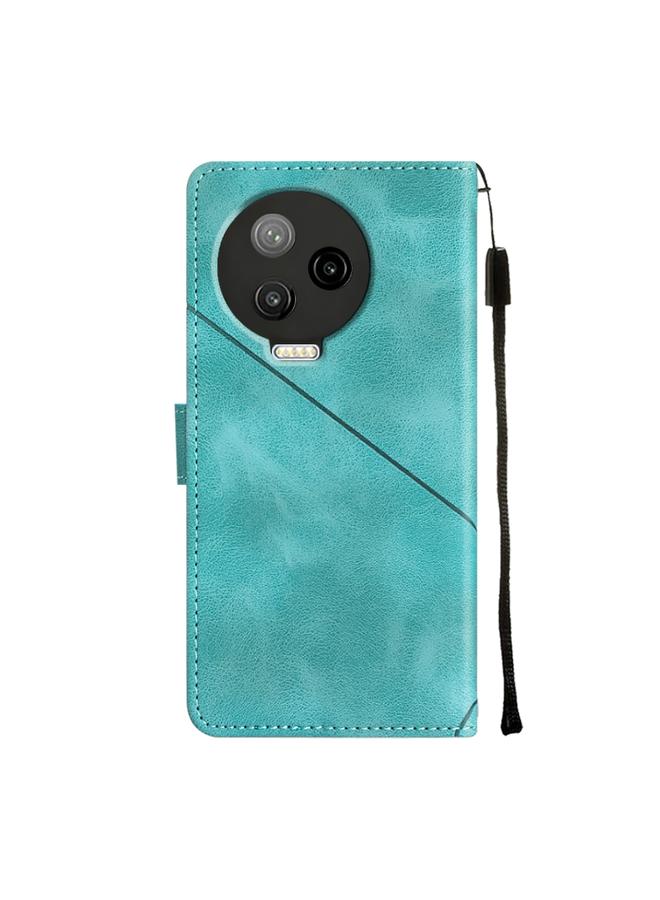 اس-توب جراب لهاتف Infinix Note 20 X676C مصنوع من الجلد المنقوش بملمس الجلد - Image 3
