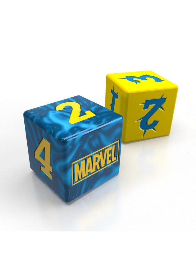 CMON Marvel Multiverse RPG X-Men Dice Set - 12 Custom Acrylic Dice with X-Men Theme, Optimized for 616 Game Engine, Strategy Game for Kids & Adults, Ages 14+, 4 Players, Made - Image 2