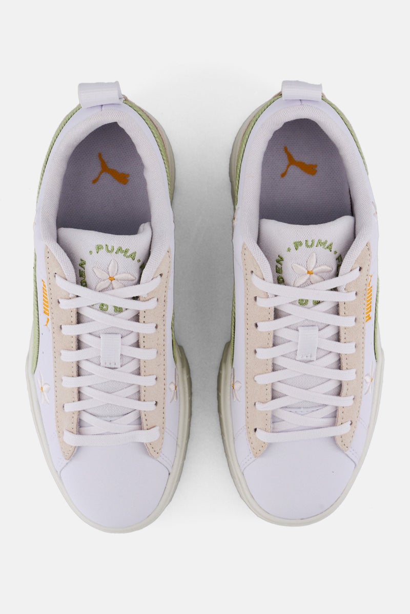 PUMA Women Mayze Embroidery Lace Up Outdoor, White  - Image 3