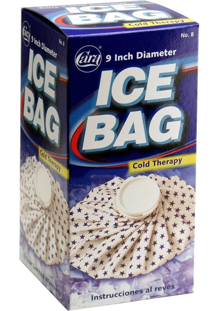 CARA Cold Therapy Ice Bag - 9 Inch Diameter for Muscle Aches and Swelling - Image 1