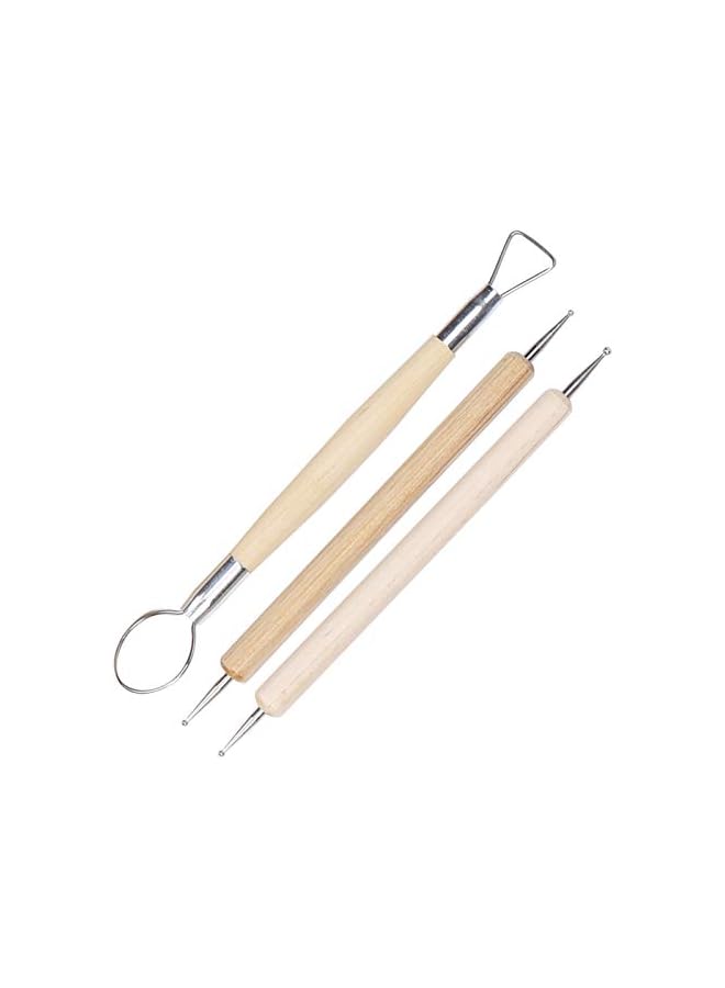 S-TOP Soft Clay Carving Knife, Multiâ€‘purpose Pottery Accessories Polymer Clay Sculpting Tools Polymer Clay Modeling Pottery Tools Texture Painting for Sculpting - Image 3