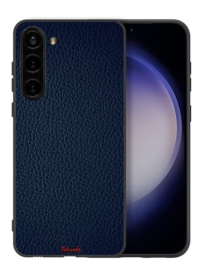 Tolwak غطاء حماية جلدي بنمط هندسي لهاتف Samsung Galaxy S23 Plus 5G - Image 2