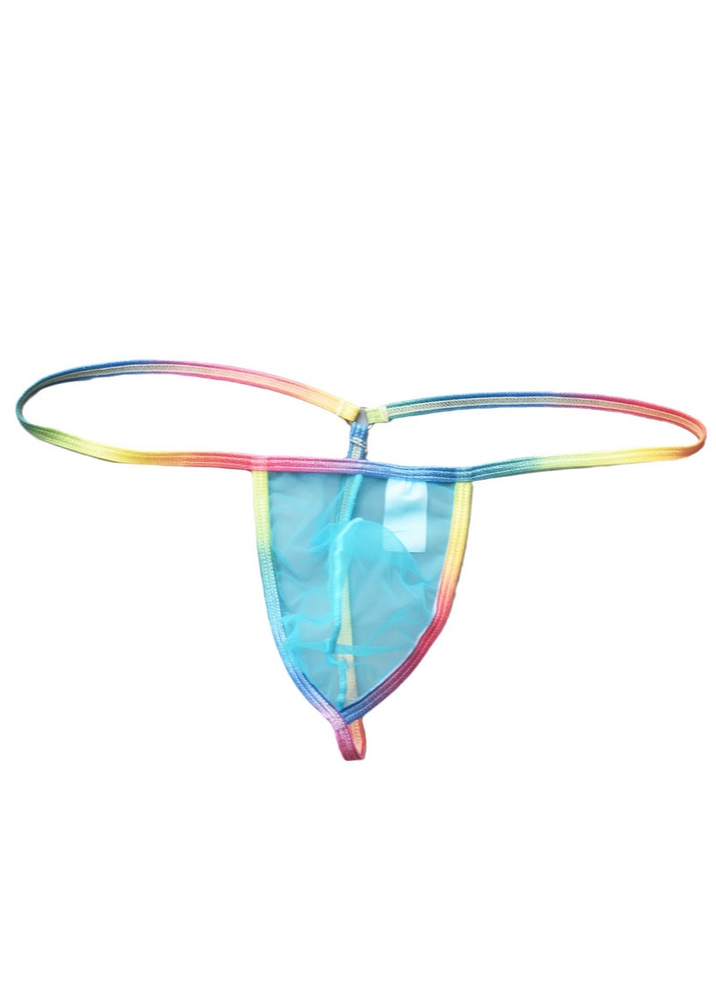 Generic - Spicy Mesh G-String Underwear for Men B904 White - Image 1