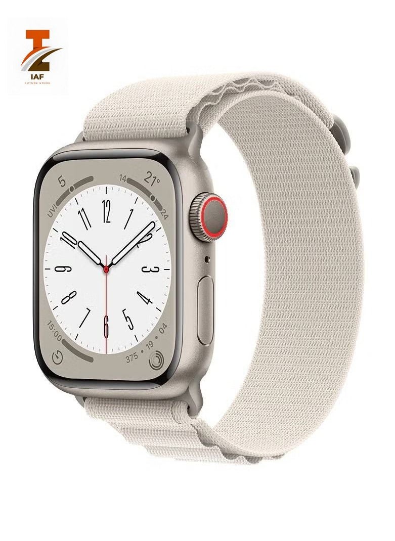 IAF - Replacement Apple Watch Ultra Alpine Loop Band Strap Compatible with 49MM/45MM/44MM/42MM for All Series - Image 1