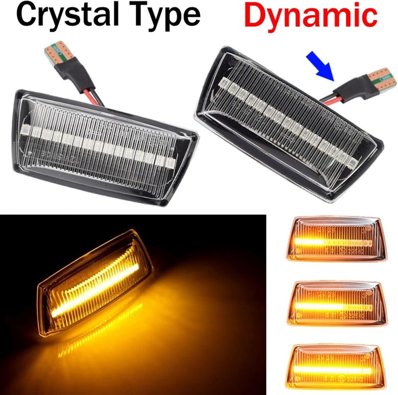 QASULER Dynamic Side Marker Light Set - Image 2