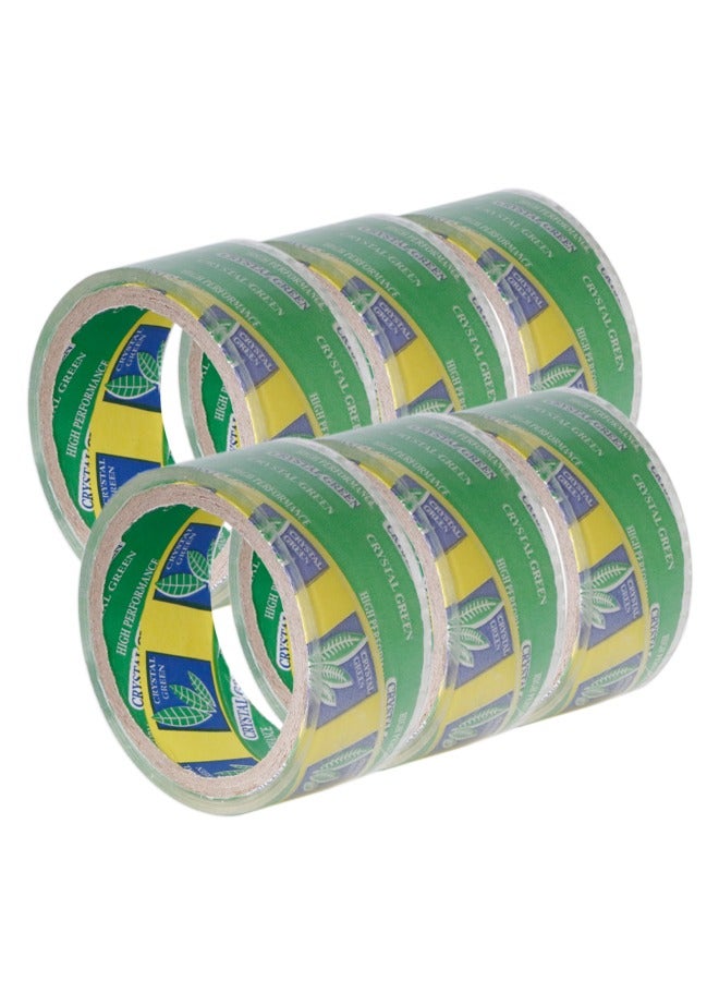 Clear Tape 100 Yards  / 6 Count