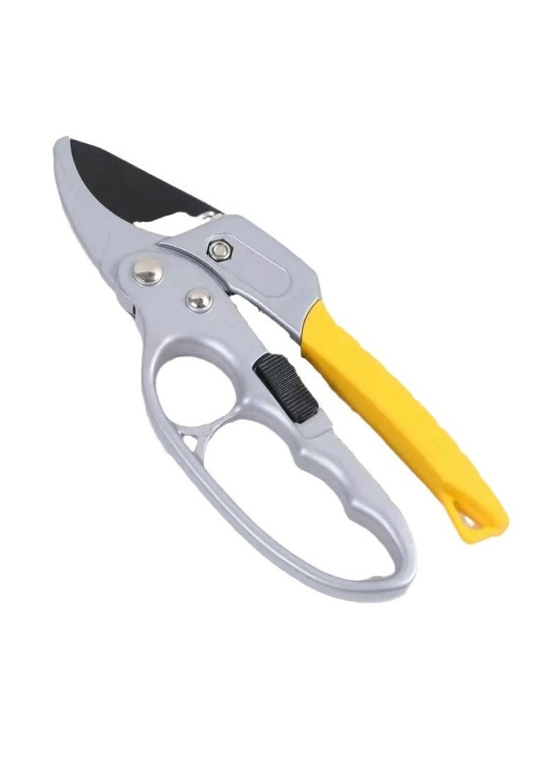 Goolsky - Heavy Duty Pruning Shears Green - with Ratcheting Action Great Garden Hand Tool Clippers Gardening pruners arthritis tools Ratcheting Anvil Hand Pruner Pruning Shears - Image 1