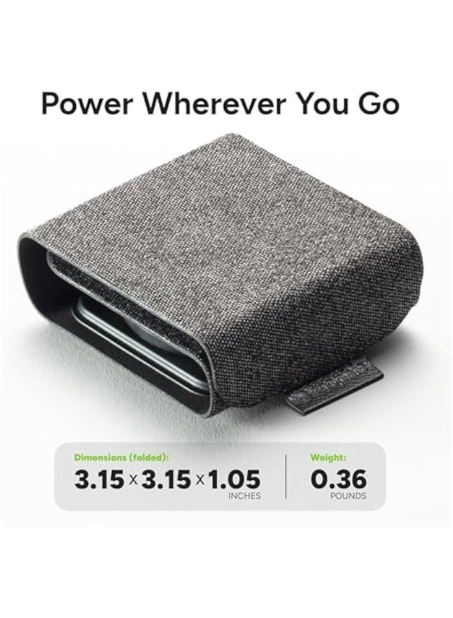 أنكوفو ثلاثة في واحد شاحن السفر مع Magsafe - شحن لاسلكي سريع على اي فون ، أبل ووتش ، والهواء بود ، متوافق مع اي فون 15 / 14 / 13 / 12 - Image 5