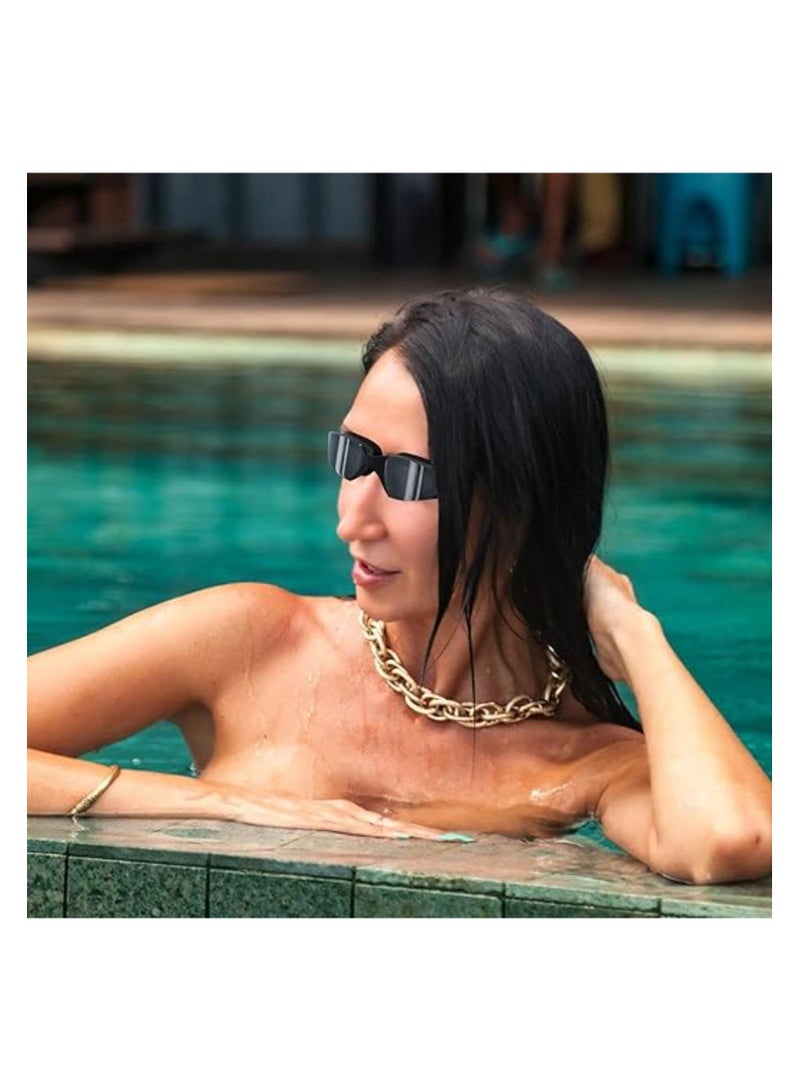 Anti-Fog Swimming Goggles for Adults, UV Resistant and Waterproof, Adjustable Swim Goggles with Wide Clear Vision for Men and Women, Perfect for Pool and Open Water Use. - Image 5