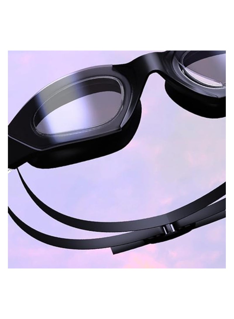 Anti-Fog Swimming Goggles for Adults, UV Resistant and Waterproof, Adjustable Swim Goggles with Wide Clear Vision for Men and Women, Perfect for Pool and Open Water Use. - Image 4