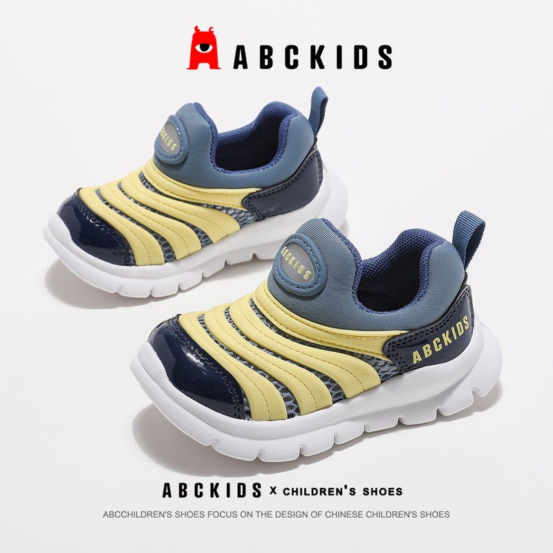 Abckids Caterpillar Children'S Shoes 2025 Baby Toddler Shoes Children'S Mesh Breathable Soft Sole Mesh Shoes - Image 1
