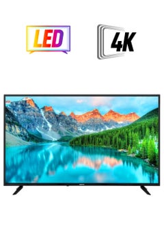 GEEPAS 50-Inch Ultra 4K HD Smart Slim LED TV With Remote Control,HDMI and USB Ports, Android 11.0,WI-FI and Eco-Efficiency,GLED5023SXUHD Black  - Image 1