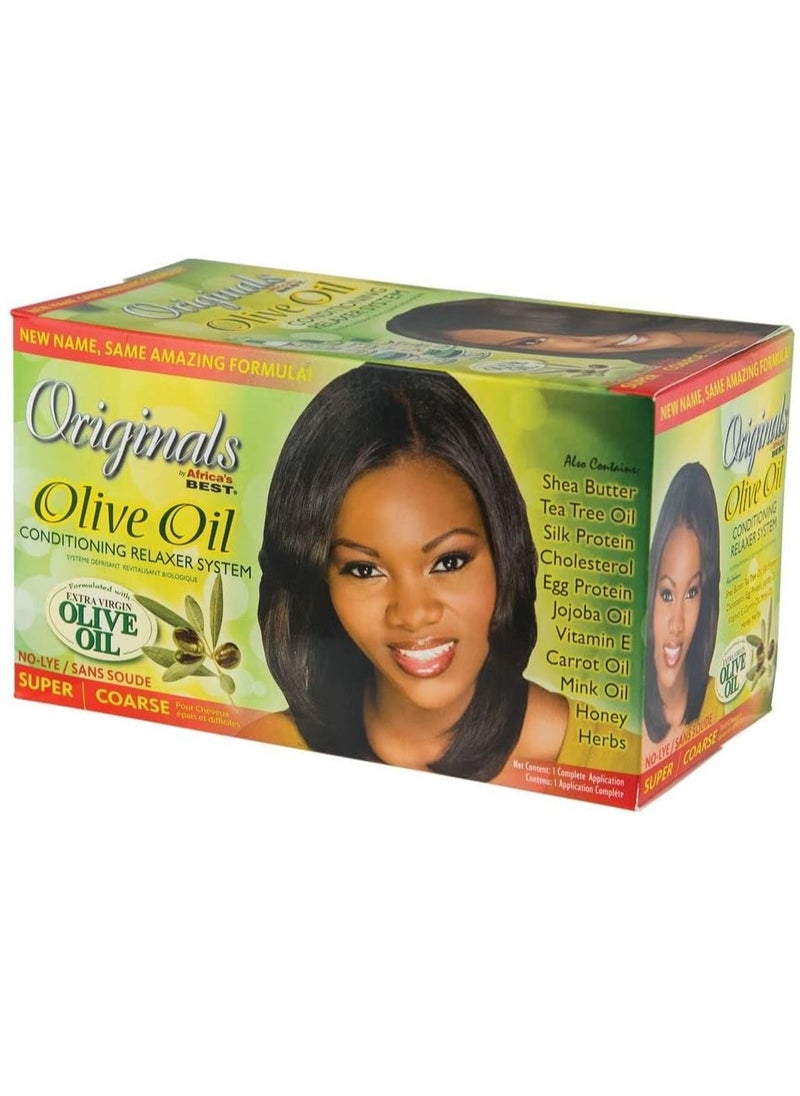 Africa's BEST Originals by Africa's Best Organics Relaxer Super / Coarse No-Lye 