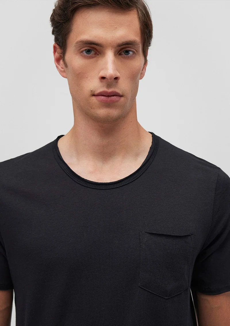 MAVI Blue Men's Black Basic T-Shirt 062772-26341