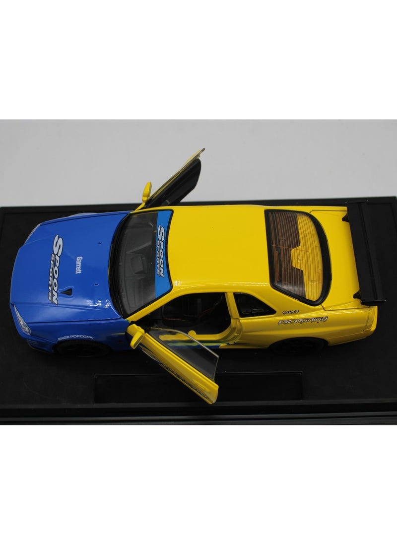 TOY GARDEN 1:24 Scale Sports Car Diecast Model – Alloy Racing Toy with Sound & Light, Track Simulation Car for Kids & Collectors  - Image 5