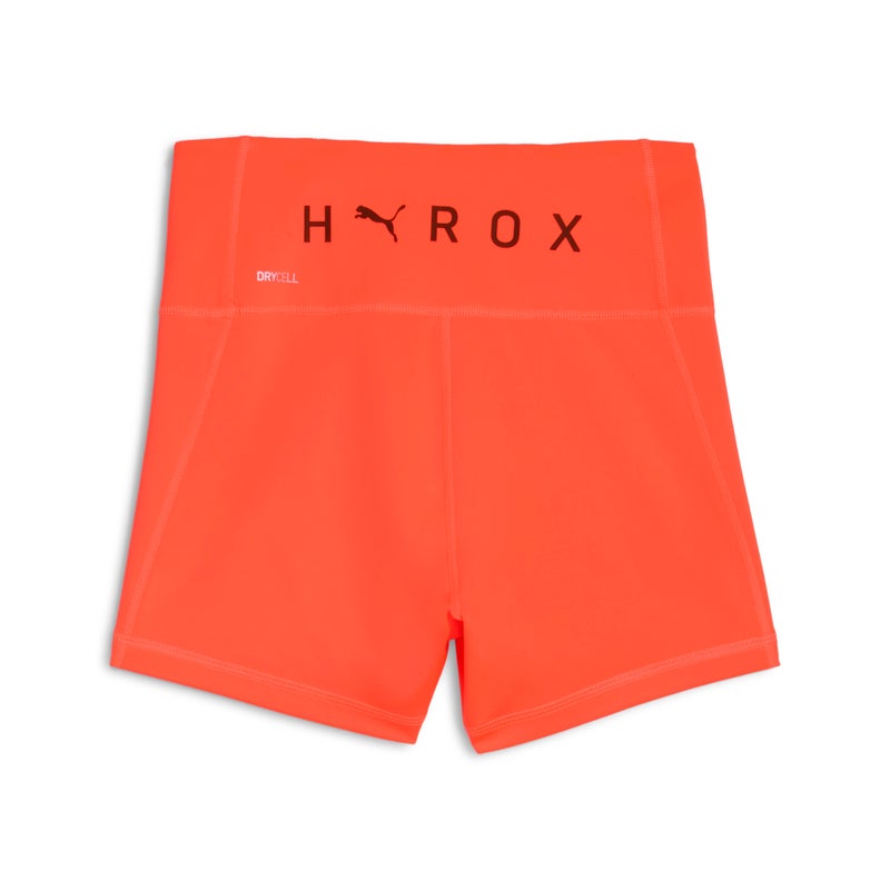 PUMA x HYROX Womens Red Short Tights - Image 5