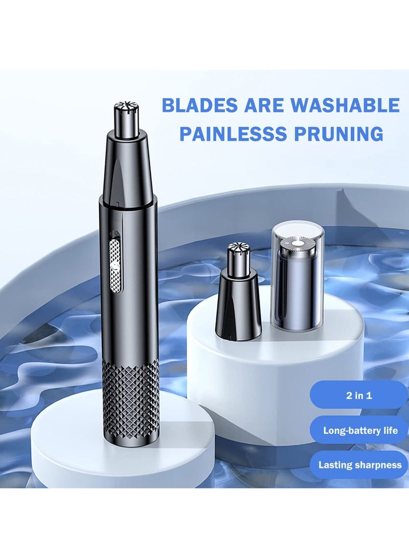 ماكينة تشذيب شعر الأنف والأذن أسود - Image 4