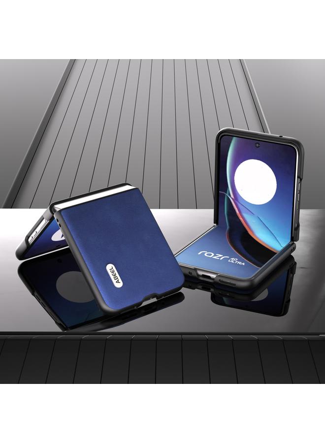 erorex Case For Motorola Razr 40 Ultra ABEEL Morocco Texture PU Phone Case - Image 3