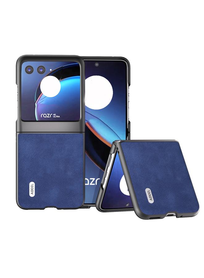 erorex Case For Motorola Razr 40 Ultra ABEEL Morocco Texture PU Phone Case - Image 1