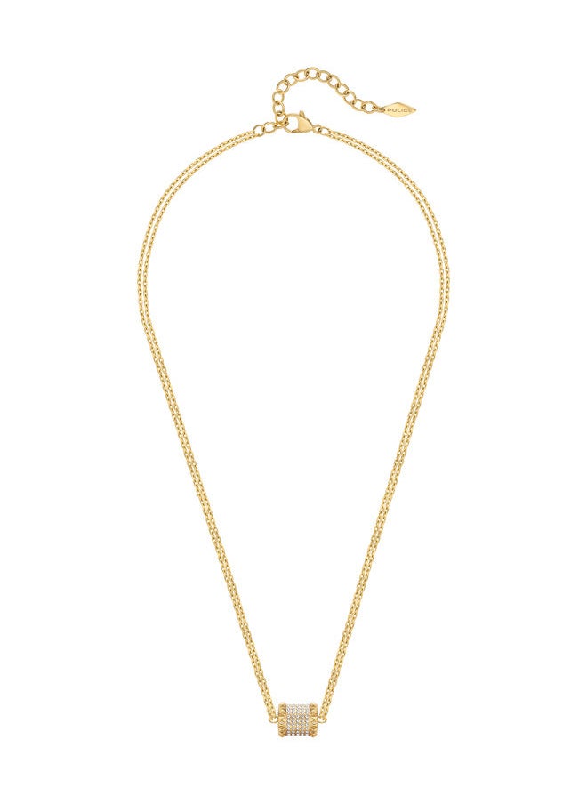 POLICE - Necklace For Women Gold Plating With CrystalsPEJLN0001404 - Image 1