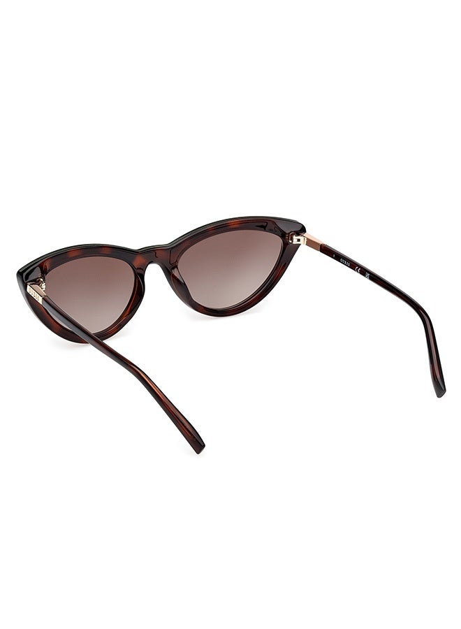 GUESS FULL RIM CAT EYE UNISEX SUNGLASS GU305352F55 - Image 3