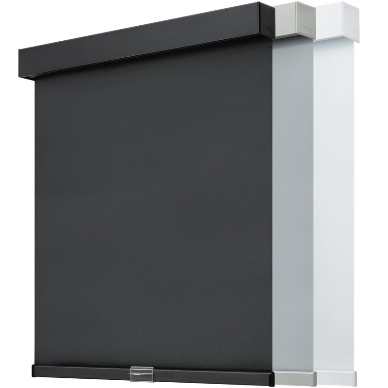 JaeJaes Cordless Blackout Roller Shades,Pull Down Free-Stop Window Roller Shades,Thermal Insulated Fabric,UV Protection,Blinds for Bedroom and Office (Black, 23" W x 72" H) - Image 1