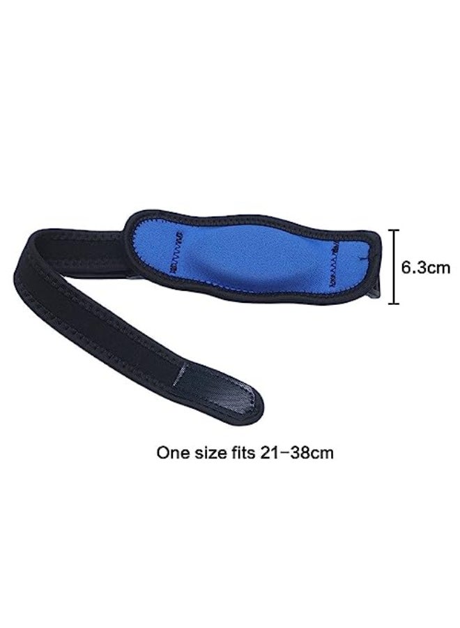 JZS Elbow Support Strap, Adjustable Elbow Brace with Compression Pad Tennis Golfer's Elbow Pain Relief Weather Resistance for Tennis Elbow, Golfers Elbow, Pain Relief - Image 2