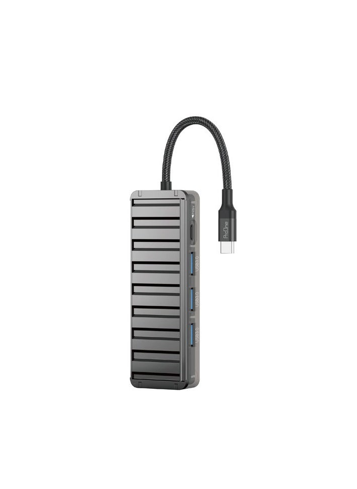 ProOne PHU554 4 in 1 Type C Multifunctional Docking station USB 3.0 HUB, Super Fast Speed  - Image 3