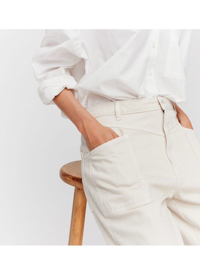 promod - High-waist peg trousers - Image 1