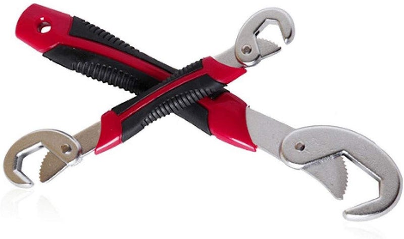 APK APURK SALES Original Snap N Grip Multipurpose Universal Wrench (Pack of 2) 9Mm to 32 Mm Works-Red & Black - Image 3