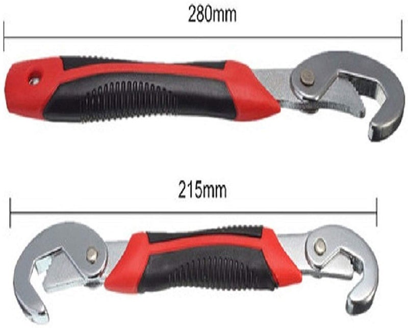 APK APURK SALES Original Snap N Grip Multipurpose Universal Wrench (Pack of 2) 9Mm to 32 Mm Works-Red & Black - Image 4